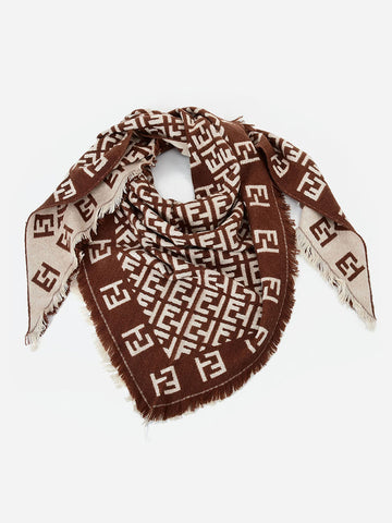 SF1393-COF - Women's triangle scarf