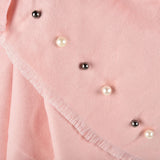 SF961 Light Pink - Plain Pearls Supersoft Long Scarf