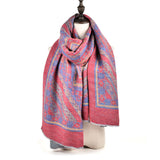 SF968-1RED - Oversized Women Fashion Scarf