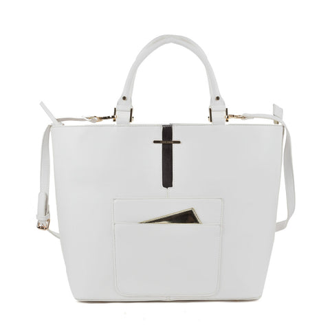 (Monica) Sally Young Illusion Handbag Collection SY2106 White