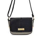 SY2173 BLACK - Handbag With Buckle Design (was £10)