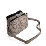 SY2179 APRICOT - Simple Solid Color Flash Leather Bag