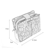 SY2179 APRICOT - Simple Solid Color Flash Leather Bag