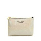SY2184 BEIGE - Transparent Saddle Shaped Set Bags