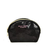 SY2184 BLACK - Transparent Saddle Shaped Set Bags