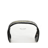 SY2184 BLACK - Transparent Saddle Shaped Set Bags