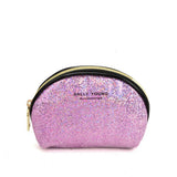 SY2184 PINK - Transparent Saddle Shaped Set Bags