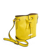 SY2201 YELLOW - Bundle Pocket Bucket Bag For Women
