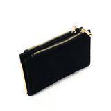 SY5054 Black - Long Wallet With Flap Design
