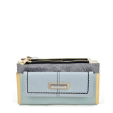 SY5054 Blue - Long Wallet With Flap Design
