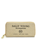 SY5062 GOLD - Long Wallet With Letter Printing