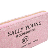 SY5062 PINK - Long Wallet With Letter Printing