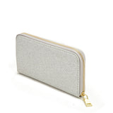 SY5062 SILVER - Long Wallet With Letter Printing