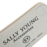 SY5062 SILVER - Long Wallet With Letter Printing
