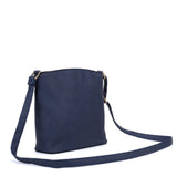 VK2042-1 Navy - Metal Bar Detail Cross Body Bag
