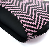 VK2123 PINK - Shell Set Bag With Simple Geometric Pattern Design