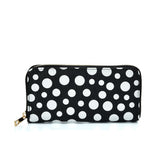 VK2127 BLACK&WHITE - Simple Set Bag With Dot And Special Handle Design