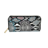 VK2136 PINK - Shell Set Bag With Snakeskin Pattern And Special Handle Design