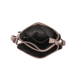 VK5020-1 Apricot  -  Fashion Metal Corner Hasp Envepope Bags