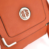 VK5020-1 Orange  -  Fashion Metal Corner Hasp Envepope Bags