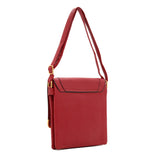 VK5020-1 Red  -  Fashion Metal Corner Hasp Envepope Bags