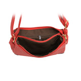 VK5023-1 Red -  Fashion Patchwork Enveiope Crossbody Bags With Tassel