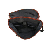 VK5041-1 Black  -  Fashion Pin Buckle Straps Detail Flap Backpacks