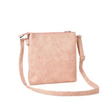VK5144 Pink - Casual Solid Women Soft Handbag