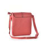VK5154 Pink  - Fashion Metal Buckle Ddecoration Envelope Bags