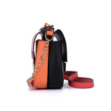 VK5172 Black - Fashion Women Novel Patchwork Handbage (was £7)