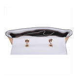 VK5177 Yellow - Diamond Pattern Patchwok Women Handbag