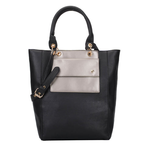 VK5180 Silver - Women Solid Metal Decoration Handbag (Was £10.00)