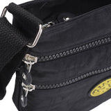 VK5245 Black - Fashion Women Solid Zipper Handbags