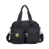 VK5250 Black - Women Large Solid Crossbody Bags