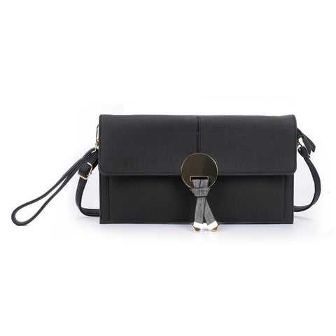 VK5303 Black - Women Elegant Portable Handbag