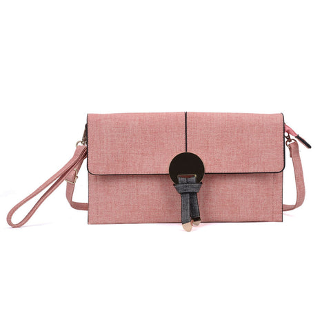 VK5303 Pink - Women Elegant Portable Handbag
