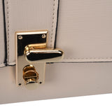 VK5304 Beige -  Elegant Women Solid Portable Handbag