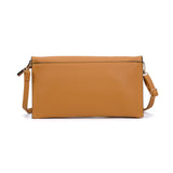 VK5305 Yellow - Women Solid Metal Decoration Handbag