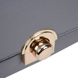 VK5306 Grey - Fashion Women Simple Solid Handbag