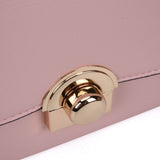 VK5306 Pink - Fashion Women Simple Solid Handbag