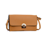 VK5306 Yellow - Fashion Women Simple Solid Handbag