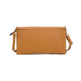 VK5306 Yellow - Fashion Women Simple Solid Handbag