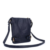 VK5346 Navy - Messenger Bag With Zip Front Detail