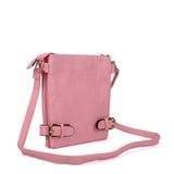 VK5346 Pink - Messenger Bag With Zip Front Detail