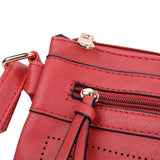 VK5347 Red - Across Body Bag With Strap