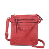 VK5347 Red - Across Body Bag With Strap