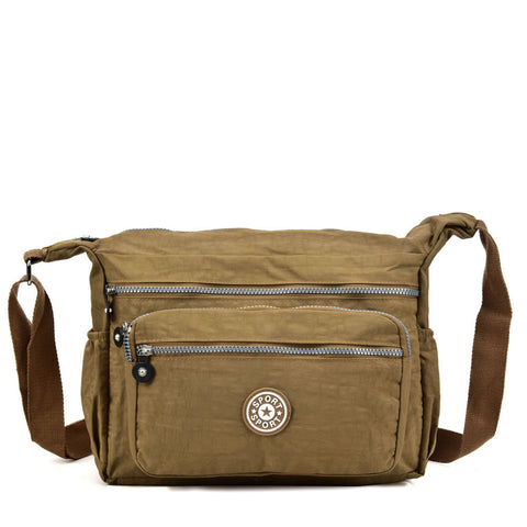 VK5413 Camel - Sports Waist Cross Body Bag
