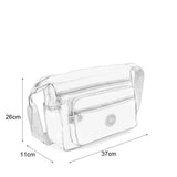 VK5413 Purple - Sports Waist Cross Body Bag