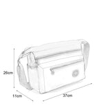 VK5416 L - Solid Color Sports Waist Bag