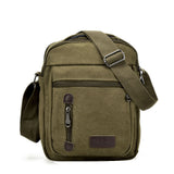 VK5491 Green - Sports Cross Body Bag With Multiple Zipper
